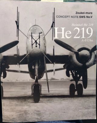 Zoukei Mura Heinkel He 219 Concept Note Book