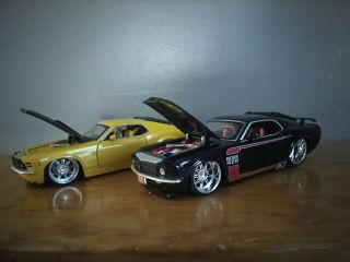 2 Jada Dub City Big Time Muscle 1967 Ford Mustang Shelby Gt 500 Kr 2005