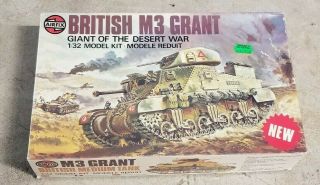 Airfix 1:32 M3 Grant British Medium Tank Plastic Model Kit