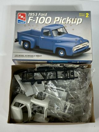 1953 Ford F - 100 Pickup Truck Amt Ertl 1:25 6487 Model Kit - As