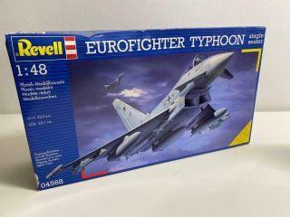 Revell 1:48 Scale Eurofighter Typhoon Model Jet Airplane Kit 04568