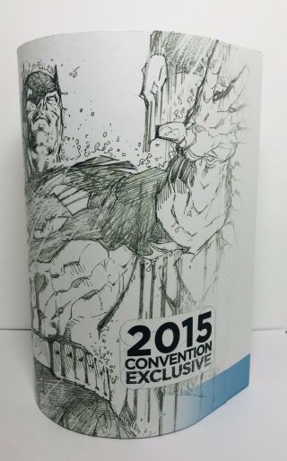 Batman Blueline Edition Collectible Figure 2015 Convention Exclusive By Jim Lee