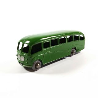 Matchbox Lesney Bedford Duple Luxury Coach No.  21 Green Bus Made In England