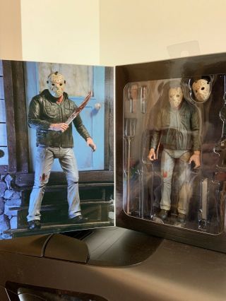 NECA Jason Voorhees Friday The 13th Part 3 3D 7 inch Action Figure NIB 2