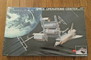 Revell Space Operations Center W/ Shuttle 1/144 Scale 1984