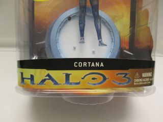 Mcfarlane Halo 3 Series 1 CORTANA light up display figure 3