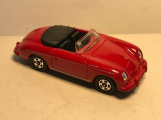 Porsche 356 Speedster No.  F9 Tomica Tomy Die - Cast Vintage Toy Car Japan