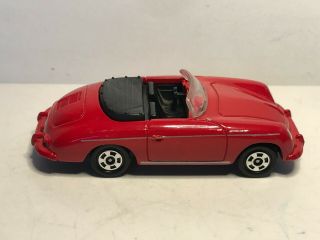 Porsche 356 Speedster No.  F9 Tomica Tomy Die - Cast Vintage Toy Car Japan 2