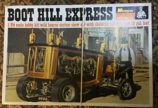 1994 Monogram Boot Hill Express Unbuilt,  Almost Complete In Box?