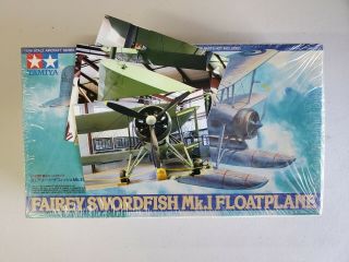 1/48 Tamiya Aircraft Model Kit Fairey Swordfish Mk.  I Floatplane