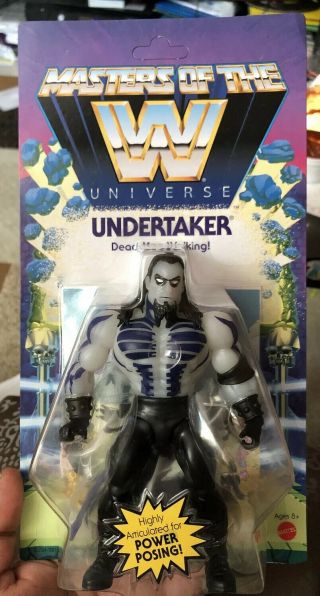 Masters Of The Wwe Universe Undertaker Action Figure Glow In The Dark
