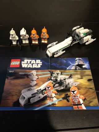 Lego Star Wars Clone Trooper Battle Pack 7913 Complete With Instructions