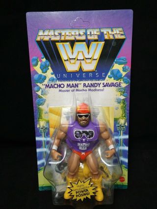Mattel 2019 Masters Of The Wwf Universe Macho Man Randy Savage Wrestling Figure