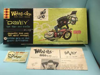 Vintage Hawk 531:100 Weird - Ohs Davey Model From 1963