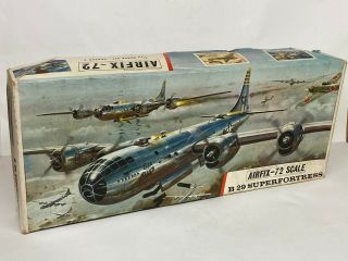 Airfix 1/72 Boeing B - 29 Superfortress,  Type 3 Red Stripe Box Issue.