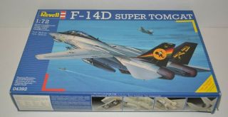1/72 Revell F - 14d Tomcat Model Kit 04392 - Parts