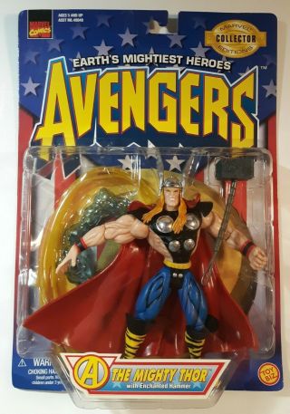 Toy Biz Marvel Collectors Edition Avengers The Mighty Thor Enchanted Hammer 1997