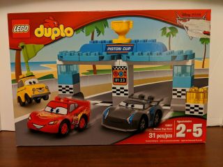 Lego Duplo Piston Cup Race 10857 Building Kit Disney Pixar Cars -