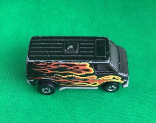 Hot Wheels Black Van With Flames 1974