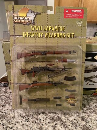The Ultimate Soldier Wwii Japanese Infantry Weapon Set In Package