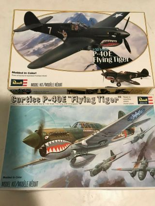Revell 1/32 Scale P - 40e Flying Tiger - Plus Extra Parts