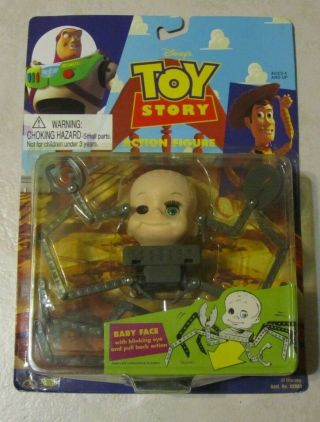 Thinkway Disney Toy Story Baby Face With Blinking Eye Action Figure 1995 Nip
