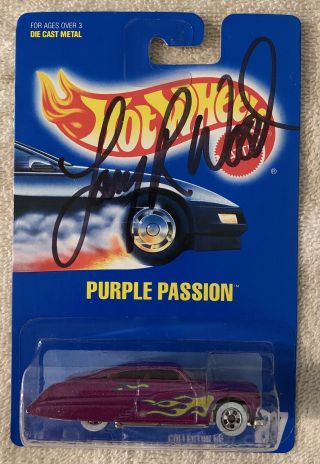 Hot Wheels 87 Purple Passion With Larry Wood 