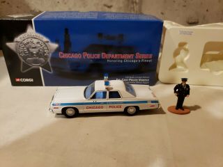 Corgi 1974 Dodge Monaco Chicago Police Department 1:43 Limited Us06003