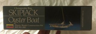 Lindberg 1989 Chesapeake Bay Skipjack Oyster Boat Model Construction Kit 3