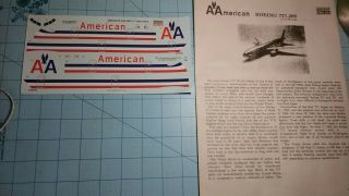 1/144 Boeing 777 Minicraft American Airlines / Singapore Airlines