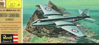 Revell 1960’s British Canberra Bomber - Whip - Fly - It Kit