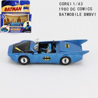 Batman 1/43 Corgi Dc Comics 1980 Batmobile Bmbv1 Diecast Car Model Collectible