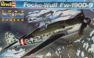 Revell 1:32 Focke - Wulf Fw - 190 D - 9 Lone Eagles Plastic Model Kit 4556u