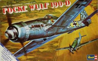 Revell 1:32 Focke - Wulf Fw - 190 D Fw - 190d Plastic Aircraft Model Kit H - 215u