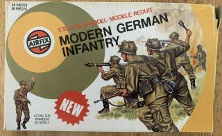 Airfix Modern German Infantry - 1/32 Scale - Vintage 1977