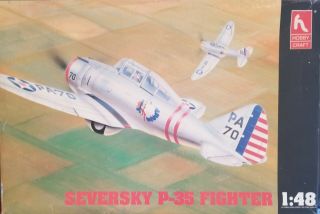 1/48 Hobby Craft 1552: Seversky P - 35 Fighter