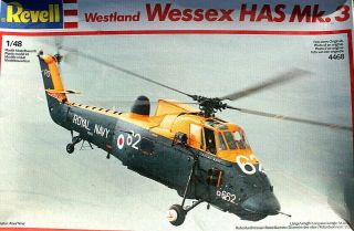 Revell 1/48: Westland Wessex Has Mk.  3 & Ran Decals