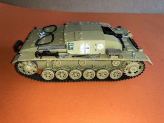 Vintage Plastic Tamiya German Dak Panzer Tank Destroyer 1/35 Built Up