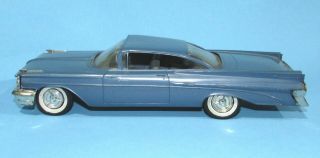 Vintage 1959 Pontiac Bonneville 2 - - Door Ht Promo Car Dark Blue Very Good