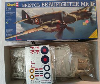 2003 Revell 04756 Bristol Beaufighter Mk.  If - 1/32 Scale Model Kit