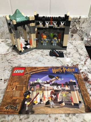 Lego 4704 Harry Potter The Room Of The Winged Keys 100 Complete Instructions