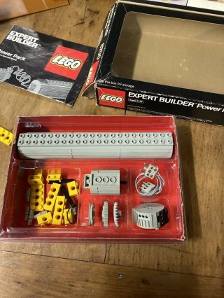Vintage 1982 Lego Expert Builder Power Pack Set No 8700 Vintage,  Box