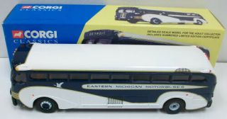 Corgi 53903 1:50 1997 Eastern Michigan Coach Bus Ex/box