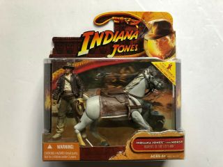 Indiana Jones Raiders Of The Lost Ark Indiana Jones With Horse - Hasbro 2008