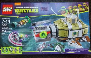 Lego 79121 Teenage Mutant Ninja Turtles “turtle Sub Undersea Chase”