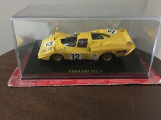 Ferrari 512 S 1:43 Scale Model Official Licenced Product Yellow