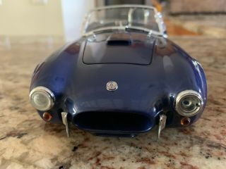 1/18 1965 Kyosho Shelby Cobra 427 S/c - Blue - Please Read