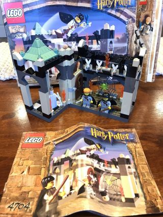 Lego 4704 Harry Potter The Room Of The Winged Keys 100 Complete Instructions
