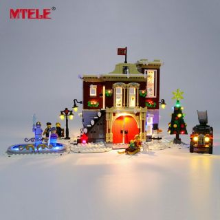 Led Light Up Kit For Lego 10263 Creator Winter Village Fire Station Lighting Set