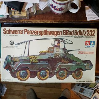 Tamiya Schewerer Panzerspahwagon 1:35 Scale Mm136a